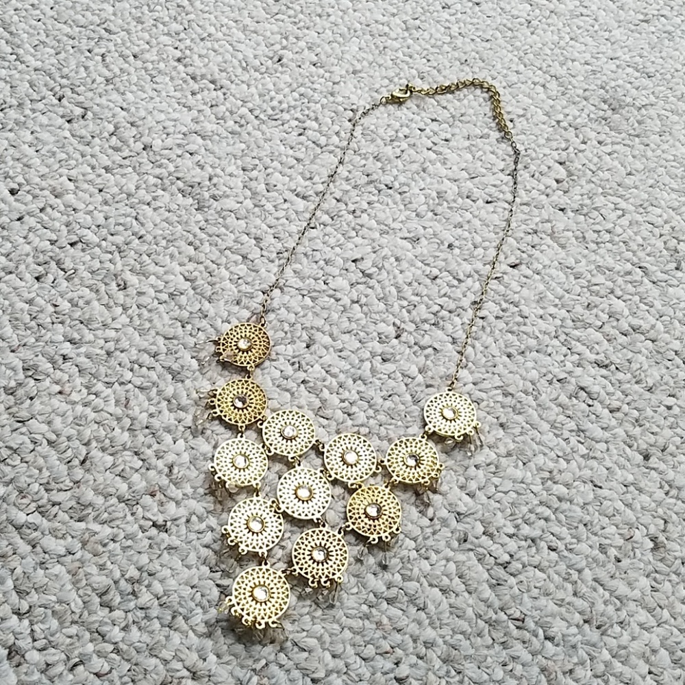 Gold Belly Dancer Necklace